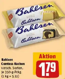 REWE Bahlsen Comtess Kuchen Angebot