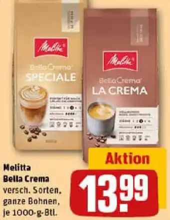 REWE Melitta Bella Crema Angebot
