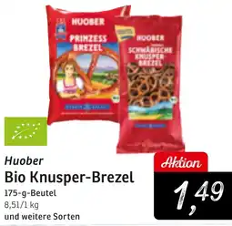 KONSUM Huober Bio Knusper-Brezel Angebot