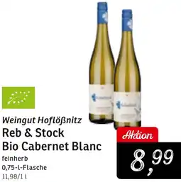 KONSUM Weingut Hoflöẞnitz Reb & Stock Bio Cabernet Blanc Angebot
