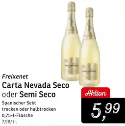 KONSUM Freixenet Carta Nevada Seco oder Semi Seco Angebot
