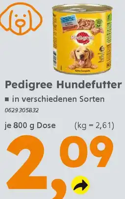 Globus Baumarkt Pedigree Hundefutter Angebot