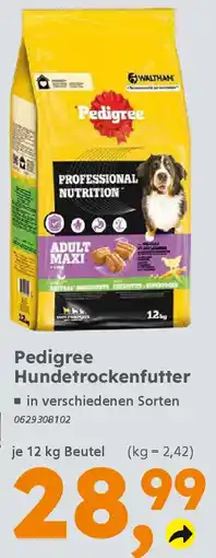 Globus Baumarkt Pedigree Hundetrockenfutter Angebot