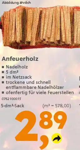 Globus Baumarkt Anfeuerholz Angebot