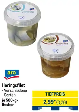 METRO aro Heringsfilet Angebot