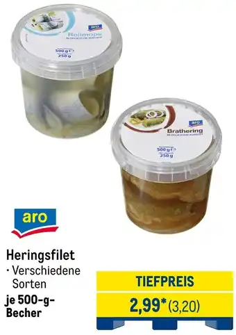 METRO aro Heringsfilet Angebot