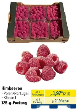 METRO Himbeeren Angebot