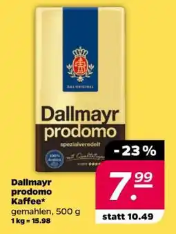 NETTO Dallmayr prodomo Kaffee Angebot