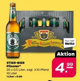 NETTO STIER - BIER Pilsener Angebot