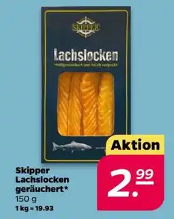 NETTO Skipper Lachslocken geräuchert Angebot