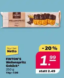 NETTO FINTON’S Wellenspritz Gebäck Angebot