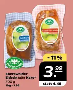 NETTO Eberswalder Eisbein oder Haxe Angebot