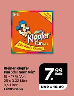 NETTO Kleiner Klopfer Fun oder Sour Mix Angebot