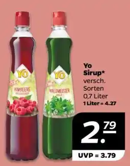 NETTO Yo Sirup Angebot