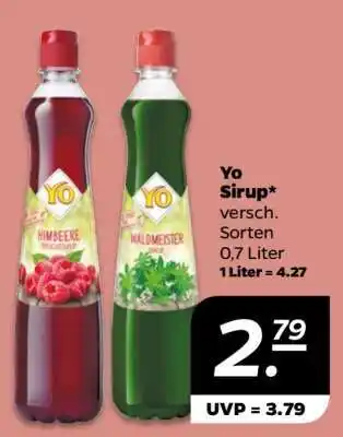 NETTO Yo Sirup Angebot