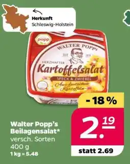 NETTO Walter Popp's Beilagensalat Angebot