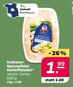 NETTO Golßener Spreewälder Kartoffelsalat Angebot