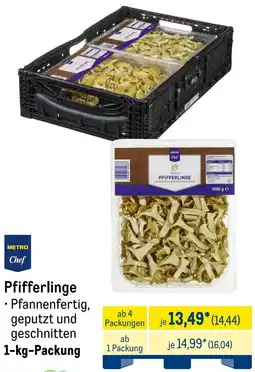 METRO METRO Chef Pfifferlinge Angebot