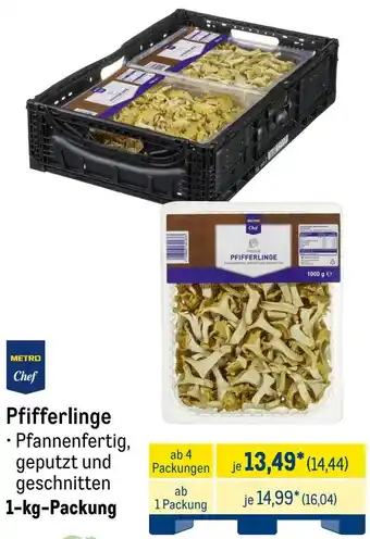 METRO METRO Chef Pfifferlinge Angebot