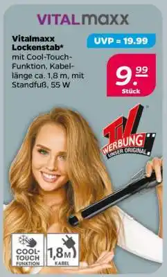 NETTO Vitalmaxx Lockenstab Angebot