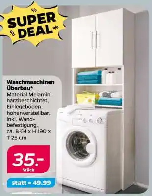 NETTO Waschmaschinen Überbau Angebot