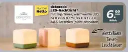 NETTO dekorado LED-Nachtlicht Angebot