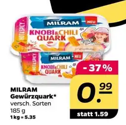 NETTO Milram Gewürzquark Angebot