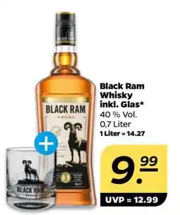 NETTO Black Ram Whisky inkl. Glas Angebot