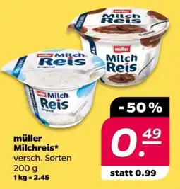 NETTO Müller Milchreis Angebot