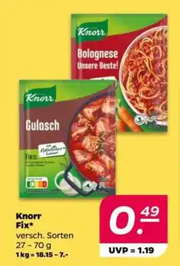 NETTO Knorr Fix Angebot