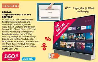 NETTO COOCAA Tragbarer Smart TV 24 Zoll CGPF702X Angebot