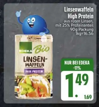 Edeka Linsenwaffeln High Protein Angebot