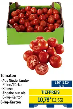 METRO Tomaten Angebot