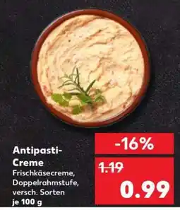 Kaufland Antipasti-Creme Angebot