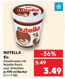 Kaufland Nutella Eis Angebot