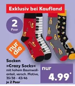 Kaufland Socken Crazy Socks Angebot