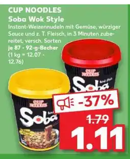 Kaufland CUP NOODLES Soba Wok Style Angebot