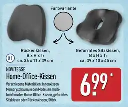 Aldi Nord NOVITESSE Home-Office-Kissen Angebot