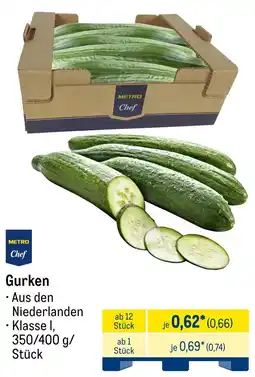 METRO METRO Chef Gurken Angebot