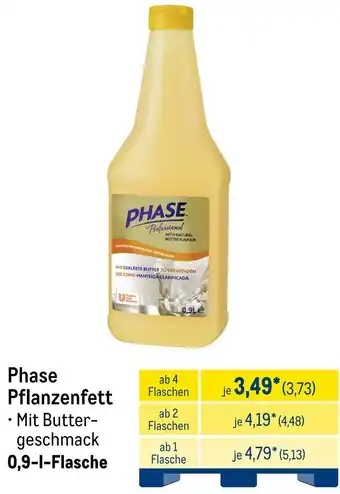 METRO Phase Pflanzenfett Angebot