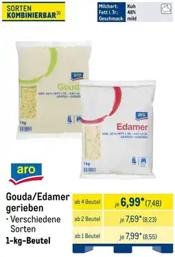 METRO aro Gouda/Edamer gerieben Angebot
