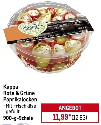 METRO Kappa Rote & Grüne Paprikalocken Angebot