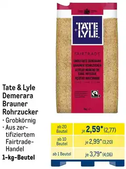 METRO Tate & Lyle Demerara Brauner Rohrzucker Angebot