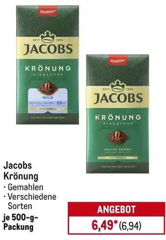 METRO Jacobs Krönung Angebot