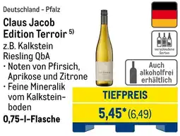 METRO Claus Jacob Edition Terroir Angebot