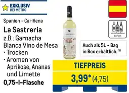 METRO La Sastreria Angebot