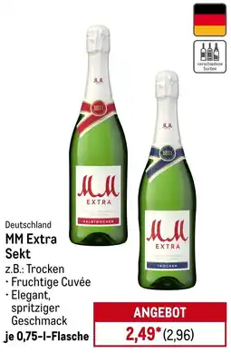 METRO MM Extra Sekt Angebot