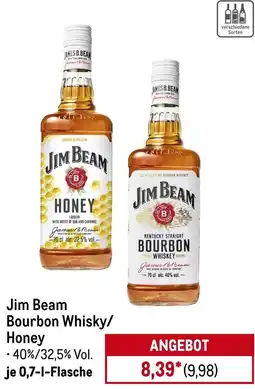 METRO Jim Beam Bourbon Whisky/ Honey Angebot
