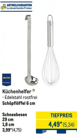 METRO METRO PROFESSIONAL Küchenhelfer Angebot