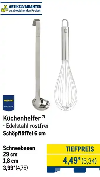 METRO METRO PROFESSIONAL Küchenhelfer Angebot